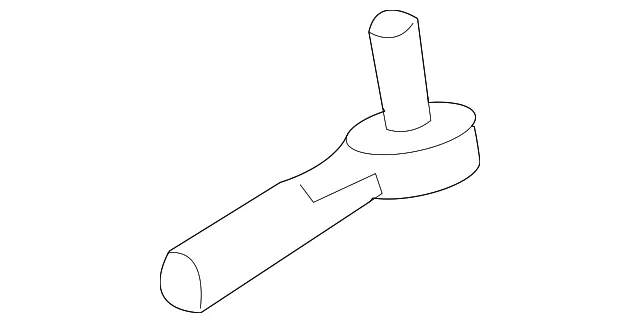 Подлинный внешний анкерный стержень Nissan D8520-AL525 - Изображение 2 из 4