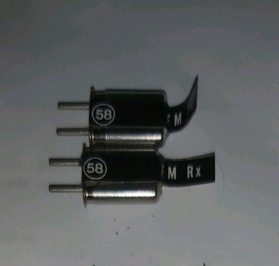 Quarzpaar Robbe Futaba 40 Mhz Kanal 58 FM