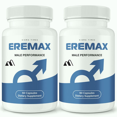 Eremax Capsules for Men, Male Vitality & Performance Support Supplement - 2 Pack