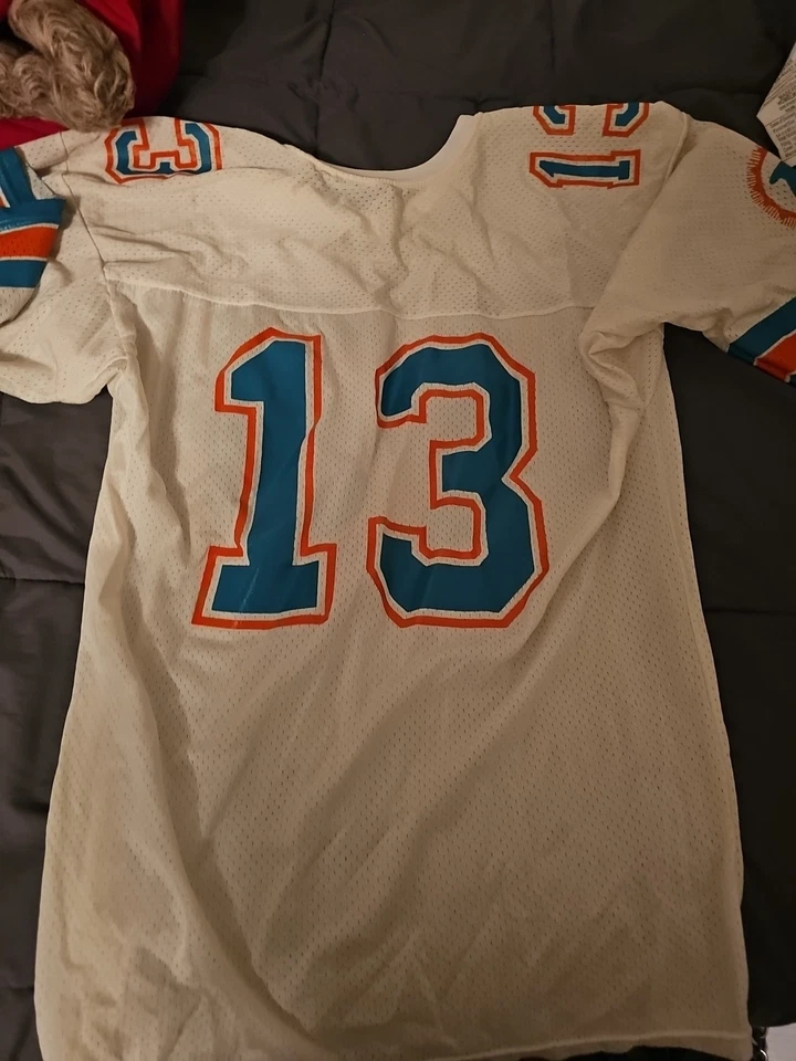 Camiseta de fútbol Dan Marino 13 Dolphins campeón talla 44 Foto 4 de 4