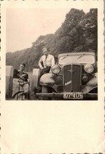 Foto Hanomag Rekord, Oldtimer, Auto, KfZ, ca. 9 * 6 cm (3150)