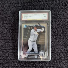 2025 Bowman Draft Chrome Spencer Jones RC # BDC-9 GEM 10 Yankees 