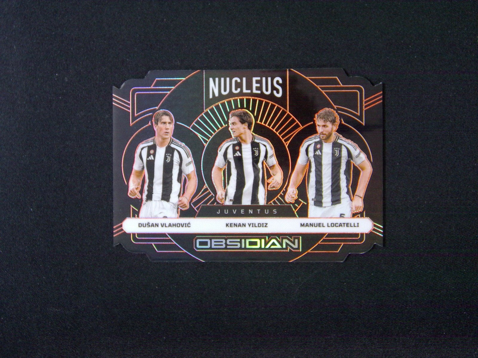 2024-25 Panini Obsidian Soccer #8 DUSAN VLAHOVIC KENAN YILDIZ /75 #HZ