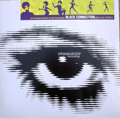 Black Connection - Give Me Rhythm - Used Vinyl Record 12 - E1034z
