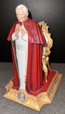 A Papal Blessing Pope John Paul 2 Statue Danbury Mint No Box