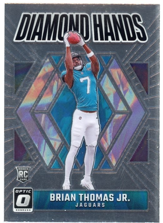 2024 Panini Donruss Optic - Diamond Hands Brian Thomas Jr. #2 (RC)