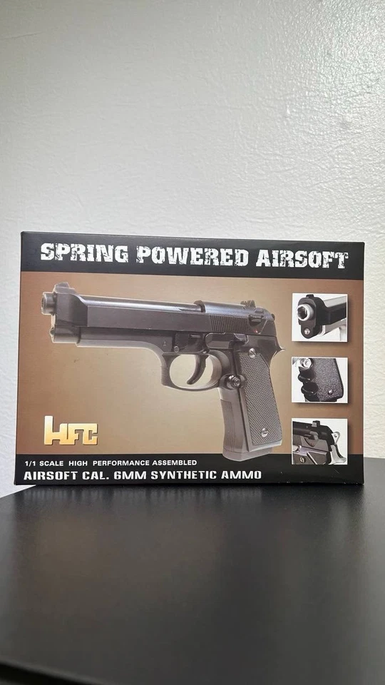 Spring Power Airsoft Pistol - Image 2 of 4