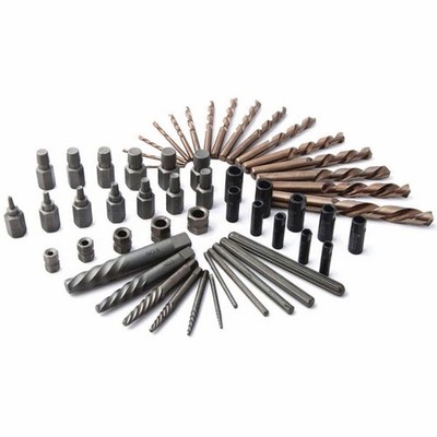 55tlg Master Schraubenausdreher Bohrer und Führung Set Linksgewinde | 4212