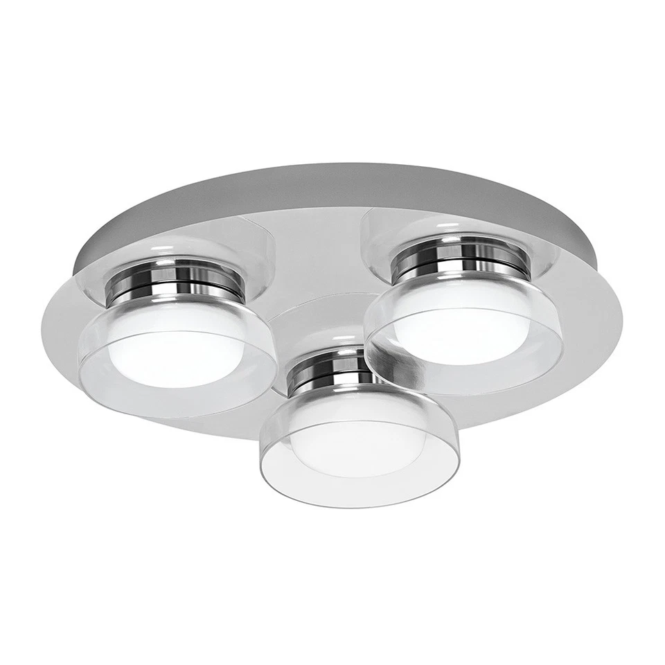 LED Smart+ Badezimmerlampe Orbis Chrom rund Ø30cm IP44 18W 1800lm CCT Dim WiFi - Bild 2 von 4