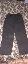 St John Basics Black Knit Pants Size 8