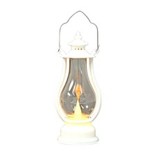 LED Oil Lamp Vintage Portable Hangable Battery Operated Electric Kerosene Lanter