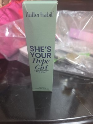 FlutterHabit She's Your Hype Girl Hypochlorous Acid Spray 4.23 oz 125ml