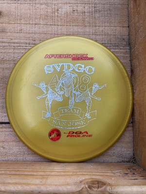 DGA Pro Line PL Aftershock Disc Golf Midrange Disc  177g Golden Old Run