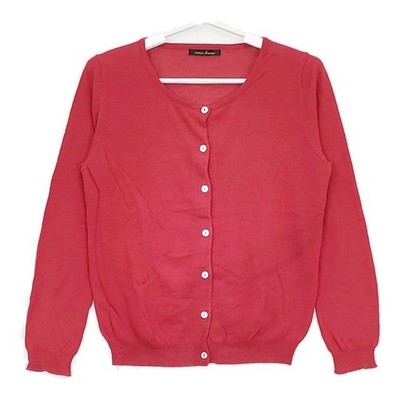 aimer le mieux Cotton knit cardigan Red 5-0720M 