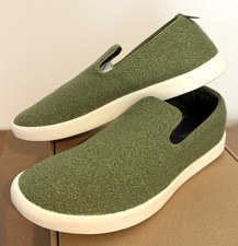 NEW ALLBIRDS WOOL LOUNGER CALM CARGO SHOES SLIP ON GREEN CASUAL WOMENS SIZE 7