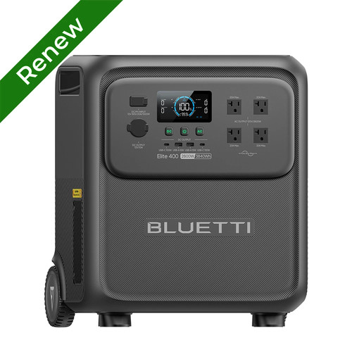 BLUETTI Elite 400 3840Wh 2600W Portable Power Station for Home Backup Outdoors