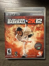 Major League Baseball 2K12 Sony PlayStation 3 PS3 Game CIB Tested