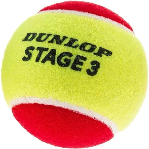 NIB! 72 Dunlop Stage 3 Tennis Balls - Low Compression - Perfect to Learn Tennis - Image 2 of 4