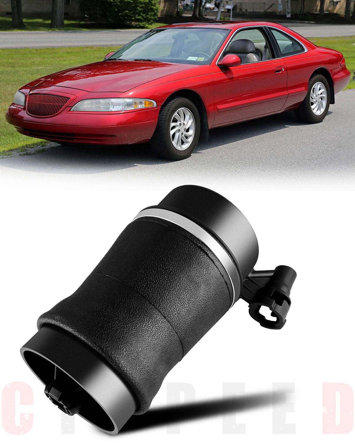 Rear Air Ride Suspension Spring Bag For 1993-1998 Lincoln Mark VIII Left & Right