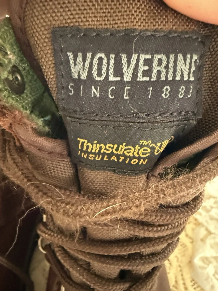 Botas de trabajo aisladas Wolverine Gore-Tex para hombre talla 8,5 Big Horn W03868 Foto 4 de 4