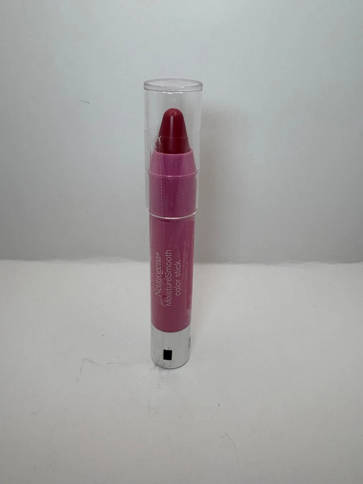 Neutrogena MoistureSmooth Color Stick, Pink Pomelo #140, 0.011 OZ NUEVO SELLADO Foto 4 de 4