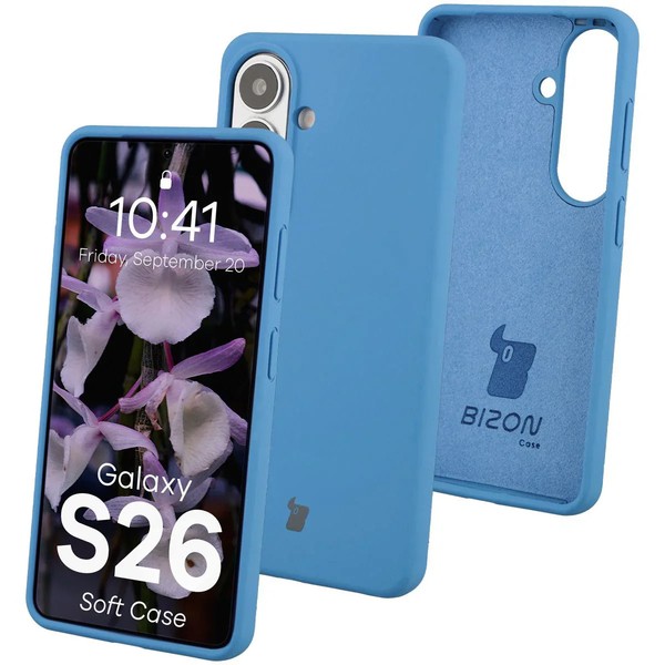 HandyhüLle FüR Galaxy S26 Bizon Case Cover SchutzhüLle Etui HüLle Futeral Blau-image