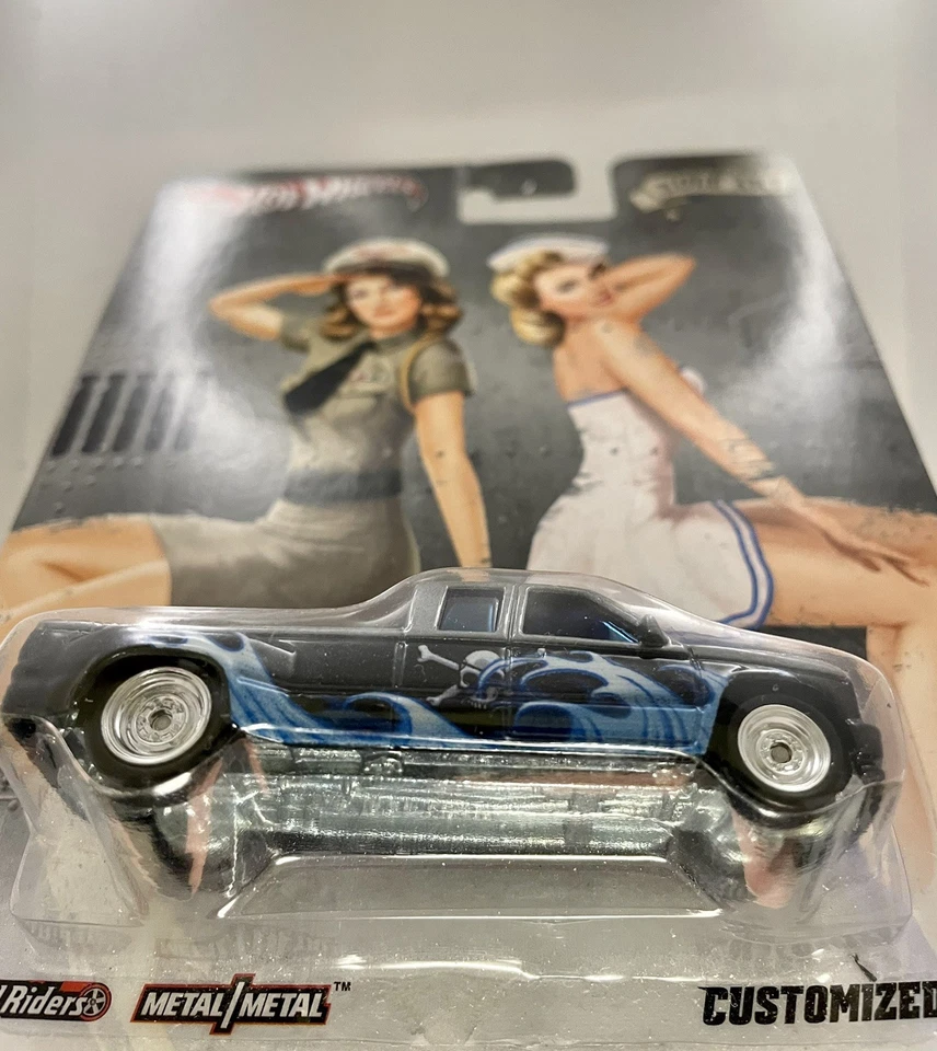 Arte de nariz personalizado Hot Wheels C3500 con pilotos reales Foto 3 de 3