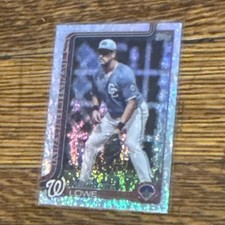 Topps 2023 Update Series Nathaniel Lowe Foilboard #US230 Washington Nationals