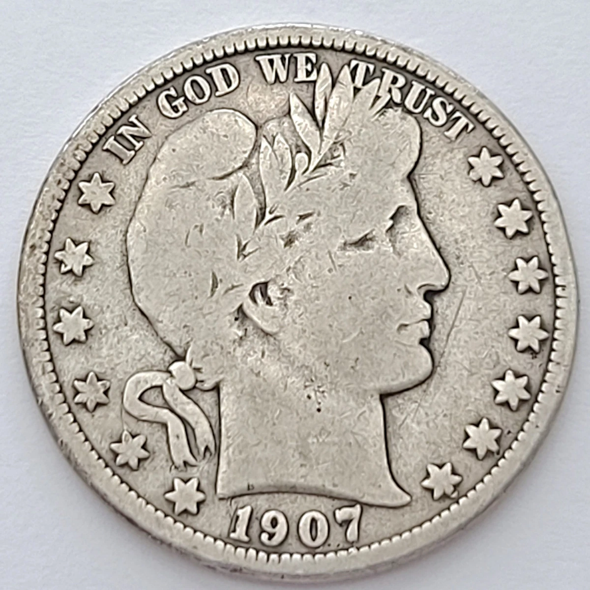 1907 Year Barber Half Dollars (1892-1915) for sale | eBay