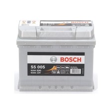 Autobatterie BOSCH S5005 12V 63Ah 610A B13 0 092 S50 050 Blei-Säure-Technologie