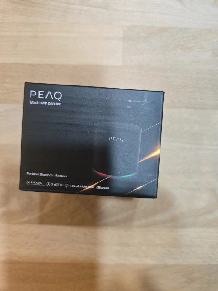 PEAQ PPA 102-B Bluetooth Lautsprecher, Schwarz - Bild 2 von 4