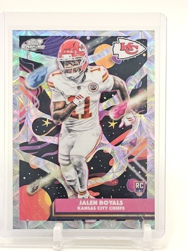 JALEN ROYALS 2025 TOPPS COSMIC CHROME ROOKIE NUCLEUS #151 CHIEFS Q4561