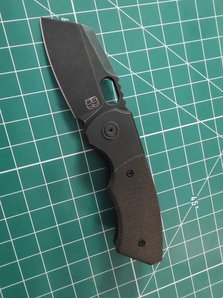 Berg Blades mini SLIM Micarta Ti - Image 2 of 4