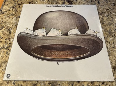 LEO KOTTKE ~ ICE WATER 1974  VINYL LP  CAPITOL RECORDS PROMO NEW SEALED R-123857