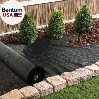 1.4Ftx100Ft Weed Barrier Landscape Fabric Heavy Duty，Weed Block Gardening Ground