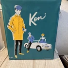 Vintage 1961 Ken Doll Wardrobe Case Lot Mattel 1960s Clothes Accessories