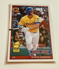 2026 Topps Series 1 – Roman Anthony (RC) #T91-71 1991 Topps Insert Red Sox Card