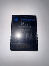 Sony OEM PlayStation 2 8mb Memory Card Black