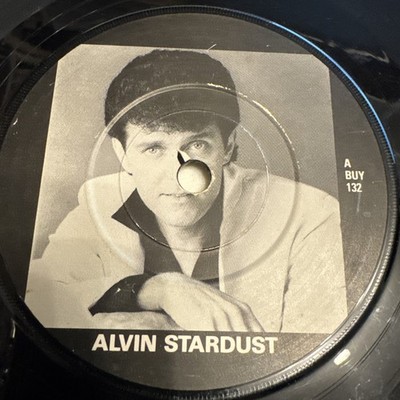 Alvin Stardust - A Wonderful Time Up There 7'' Vinyl Single Record