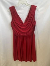 NWT- Scarlett Nite Elegant Red Sleeveless Cocktail Dress Size 16