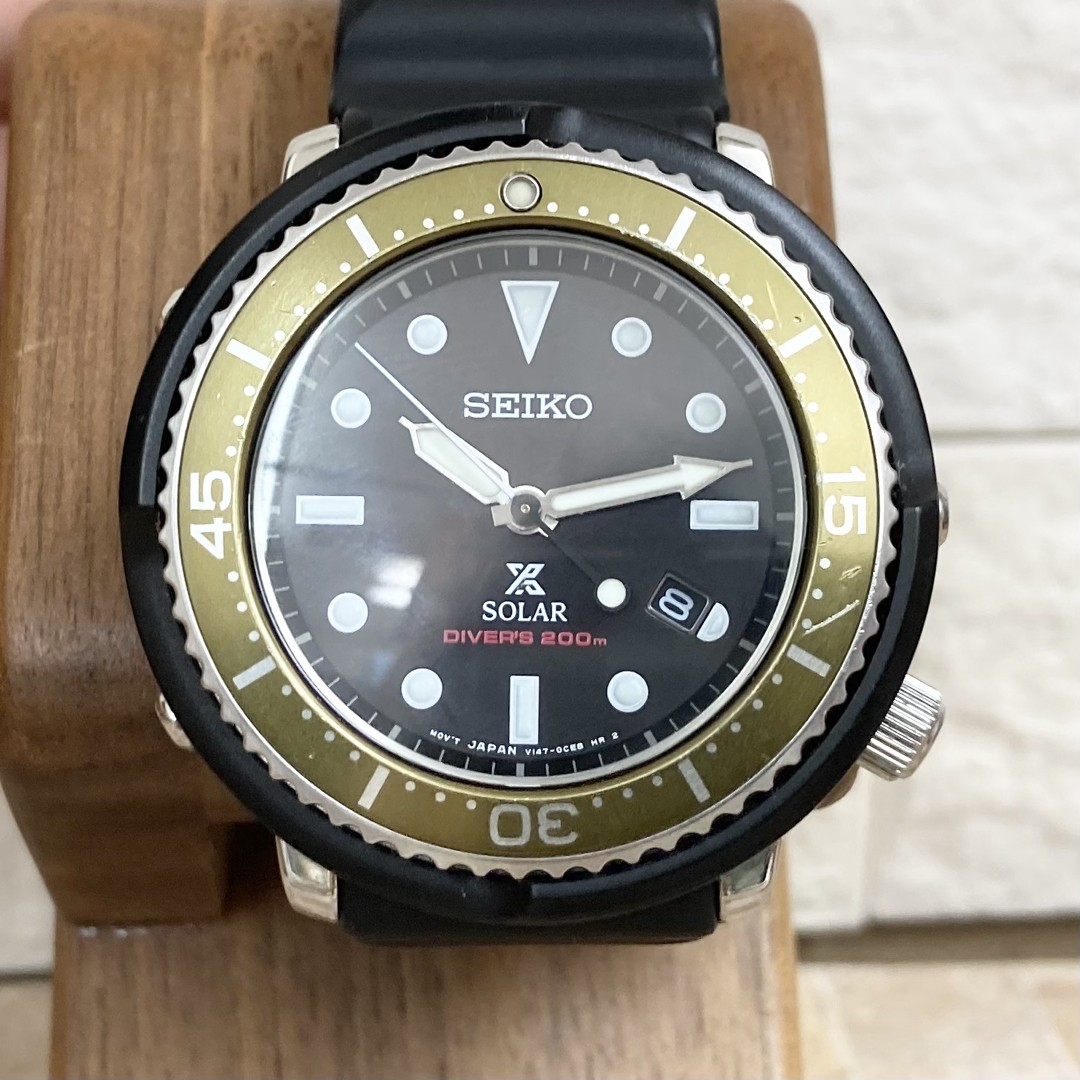 Seiko Prospex Limited Edition Solar Watch Used Men’s Asian Movement From Japan image 2