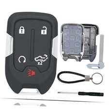 Key Fob Shell Case Replacement Fits for Chevy Silverado GMC Sierra 1500 2500HD