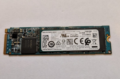 Toshiba KIOXIA KXG60ZNV256G XG6 256GB NVMe PCI 2280 M.2 SSD Solid State Drive