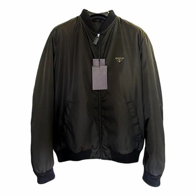 PRADA Bomberjacke Schwarz Nero Gr. 54