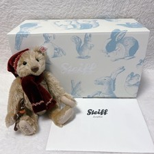 Steiff Little Santa Teddy Bear 2011 Japan Limited 1000 pcs Rare, 22cm