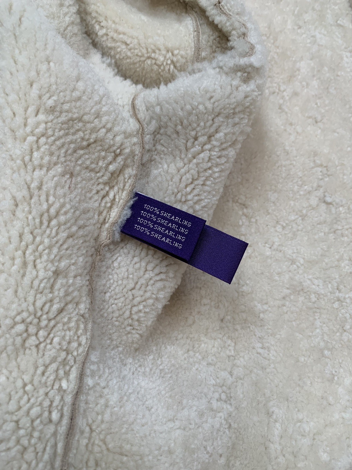 Ralph Lauren Collection Shearling Jacket Stand Co… - image 22