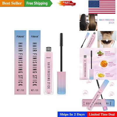 Travel-Friendly Hair Finishing Stick - 2 Pack for Tidy Hair Anytime, Anywhere