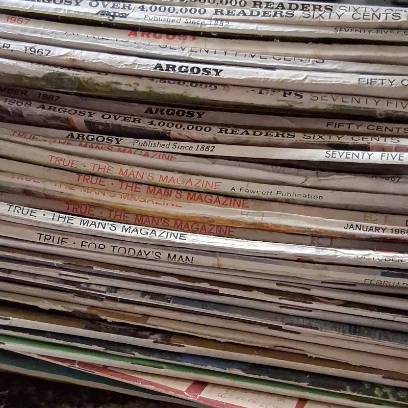 23 Argosy & True Magazines from the late 1960s
