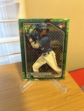 2024 Bowman Chrome Arjun Nimmala 1st Bowman Lunar Refractor No. BCP-142