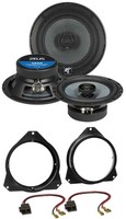 Hifonics 2-Wege 200Watt 16,5Cm Lautsprecher FüR Citroen Berlingo Ab 08 FronttüR
